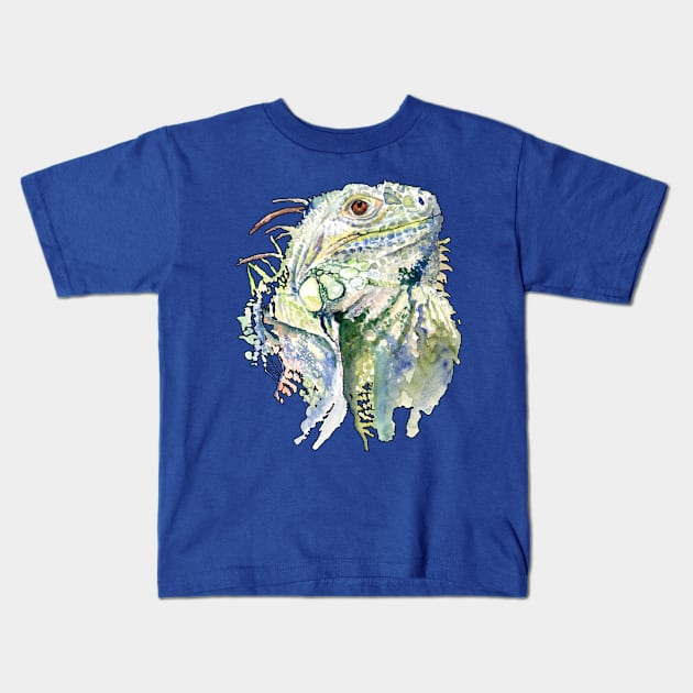 Iguana Kids T-Shirt by Zodiart